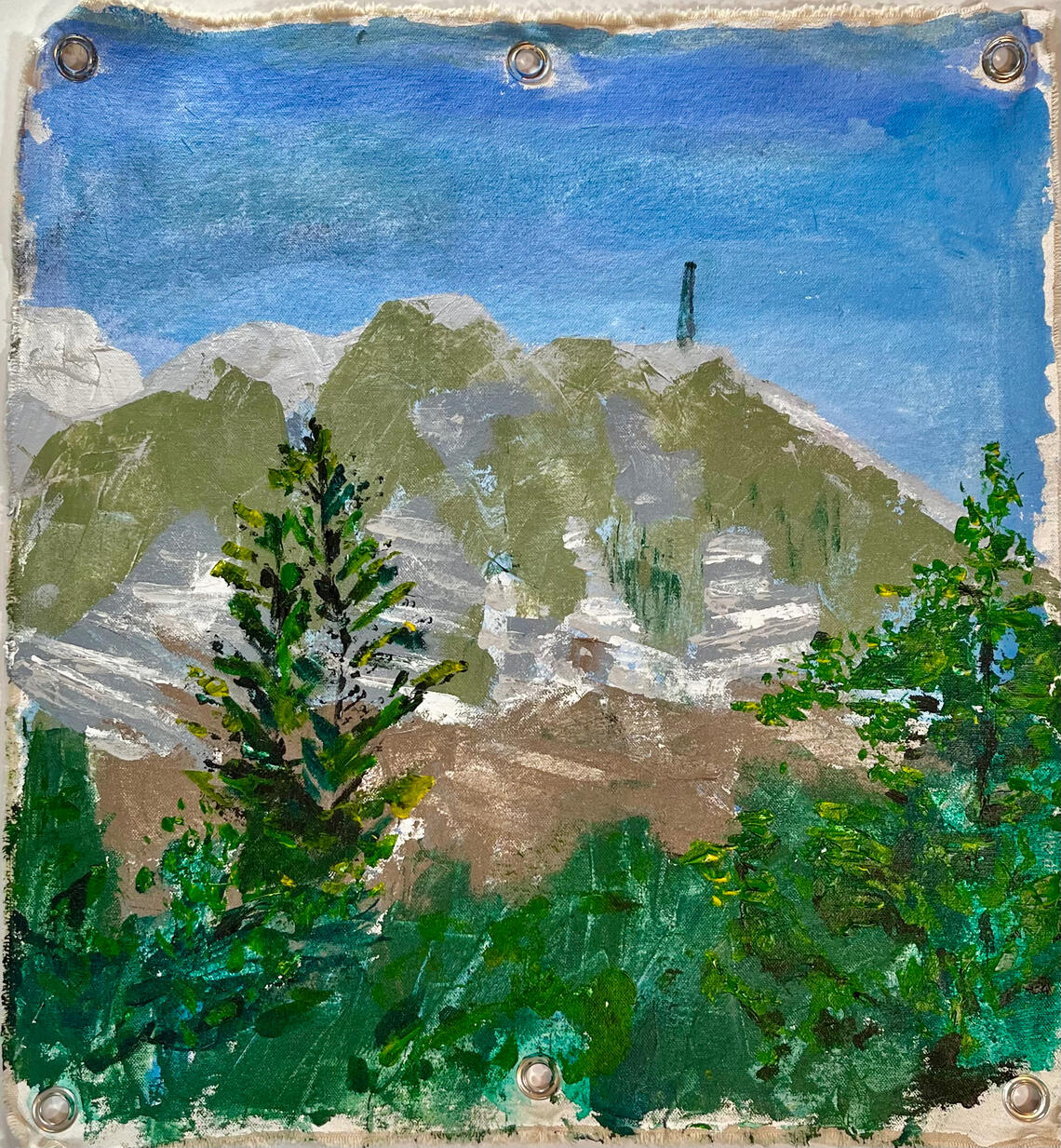 Crowsnest painting